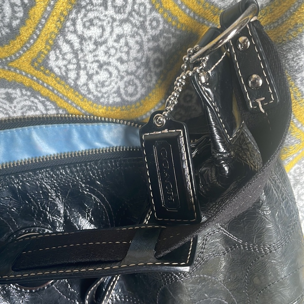 Black coach bag - Picture 3 of 7